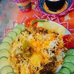 A picture of Sindhi Biryani.