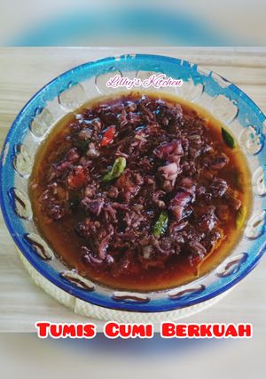 Foto resep Tumis Cumi Berkuah