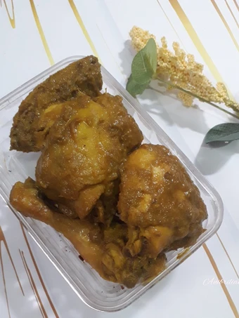 Langkah Mudah untuk Membikin Resep Ayam ungkep bumbu kuning yang Lezat Anti Ribet, Lezat Sekali