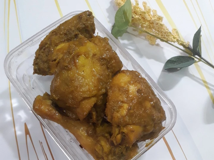 Langkah Mudah untuk Membikin Resep Ayam ungkep bumbu kuning yang Lezat Anti Ribet, Lezat Sekali