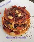 Pancakes πρωτεΐνης χωρίς γλουτένη μόνο με Μπανάνα-Βρώμη-Αυγά