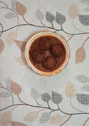 A picture of Lauki/ Gheeye Ke Kofte.