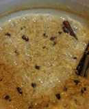 Dulce cortado de leche pura de vaca