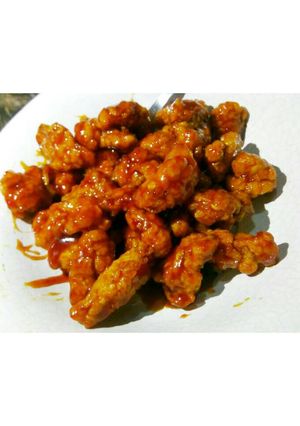 Foto resep Honey chicken ball ala kkuldak