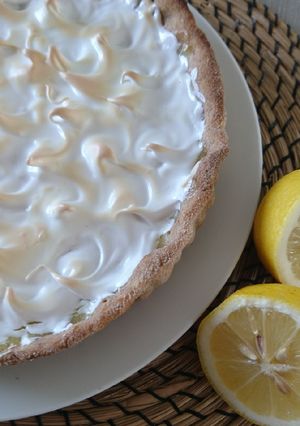 Une photo de Tarte aux citrons healthy