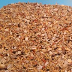 A picture of Homemade achar masala.