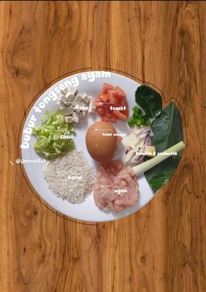 Foto resep Bubur Tongseng Ayam