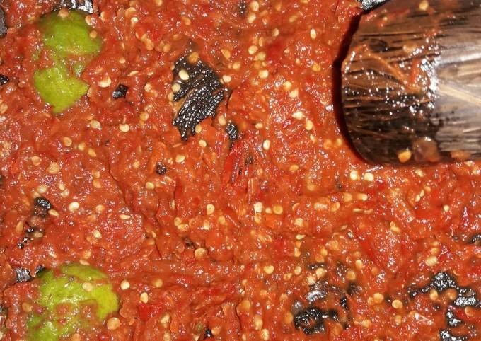 Sambal terasi rebus