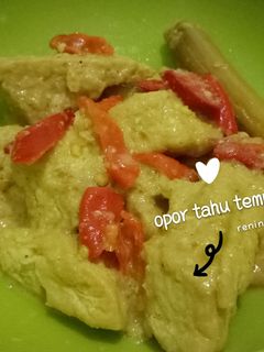 Foto resep Opor tahu tempe
