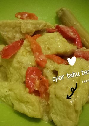 Foto resep Opor tahu tempe