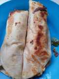 Burritos de huevo revuelto