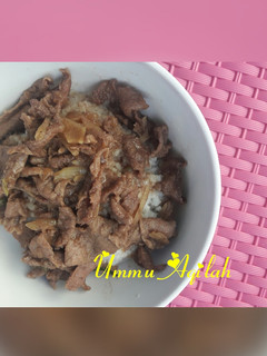 Foto resep Beef bowl