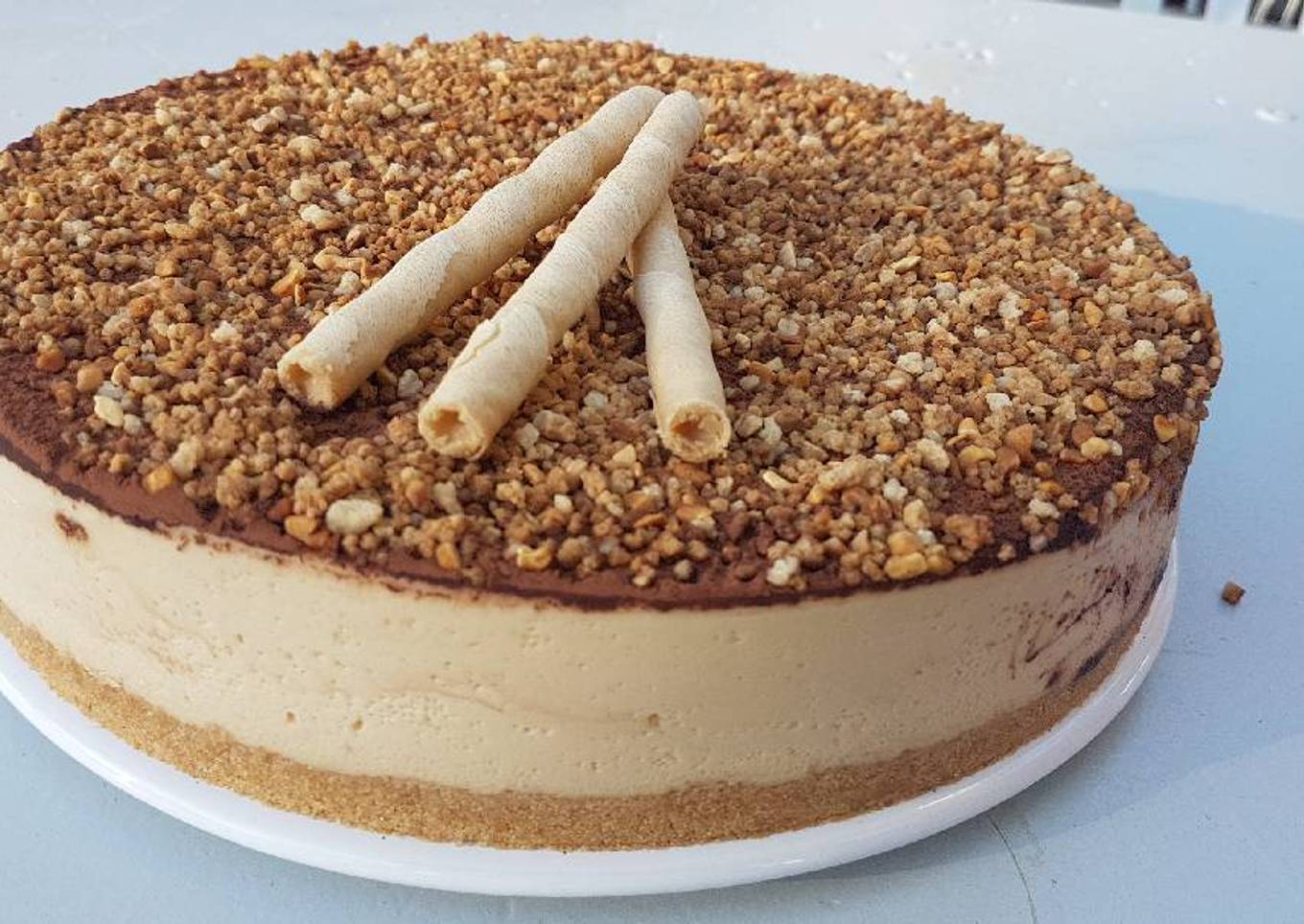 Tarta de turrón de Jijona Thermomix