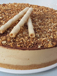 Foto principal de Tarta de turrón de Jijona Thermomix