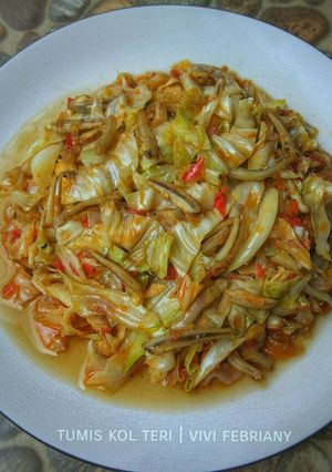 Foto resep Tumis kol teri