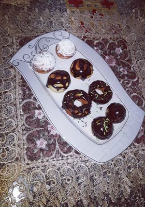 صورة لوصفة شوكو بوبس او دوناتس سريع