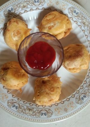 A picture of Egg bonda.
