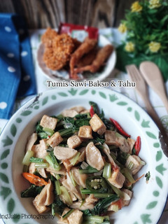 Foto resep Tumis Sawi Bakso & Tahu