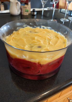 A picture of Scrivener Christmas Trifle.