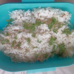 A picture of Jeera Rice.