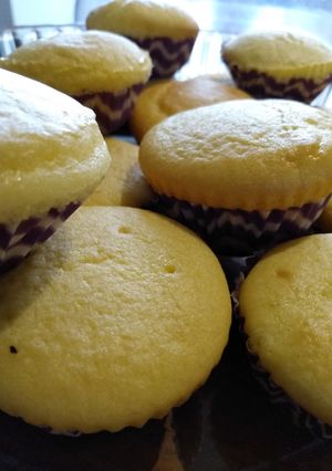 Una foto de Cupcake de vainilla sin tacc
