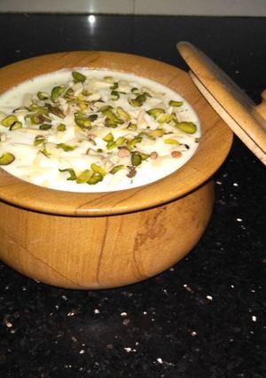 A picture of Yummy Shrikhand.