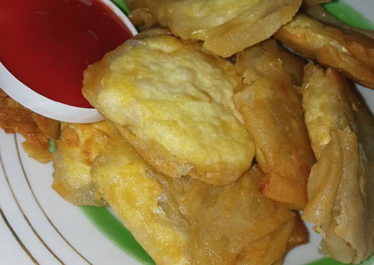 Resep 2. Martabak tahu telur polos yang Bikin Ngiler