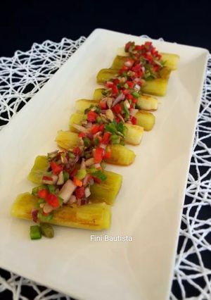 Foto principal de Puerros a la plancha con vinagreta