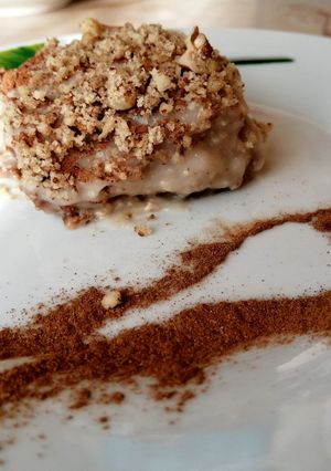 Karamell pudingos fitt finomság 🧁 recept fotója