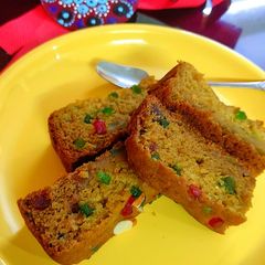 A picture of Whole wheat dates cake.