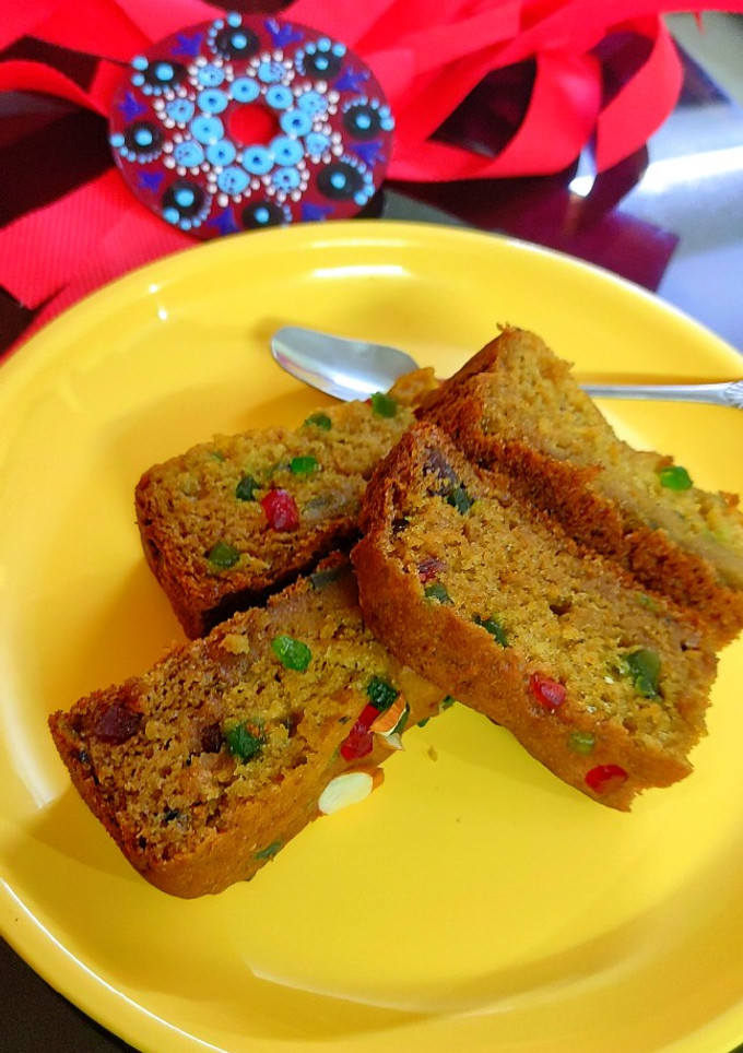 A picture of Whole wheat dates cake.