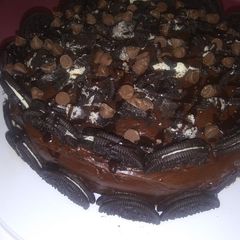 Easy Oreo devils foodcake A picture of Easy Oreo devils foodcake.
