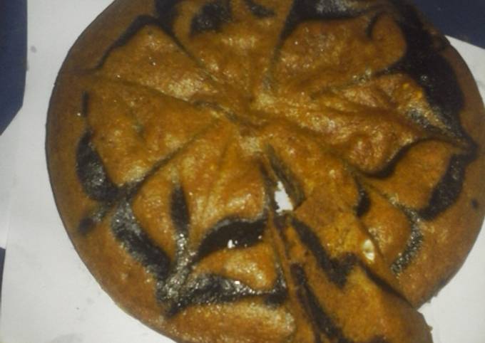 Resep Bolu Pisang Zebra (takaran gelas) oleh Lail El-nuroin - Cookpad