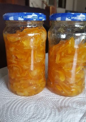 Una foto de Mermelada de naranja casera