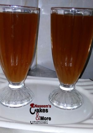 A picture of Doum juice/ lemon goriba.