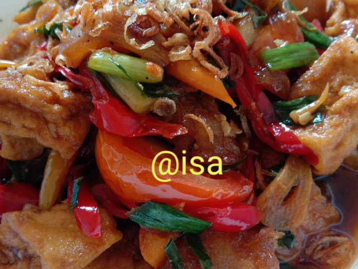Anti Ribet, Buat #61 Oseng Kikil Tahu (wangi daun jeruk) Anti Gagal