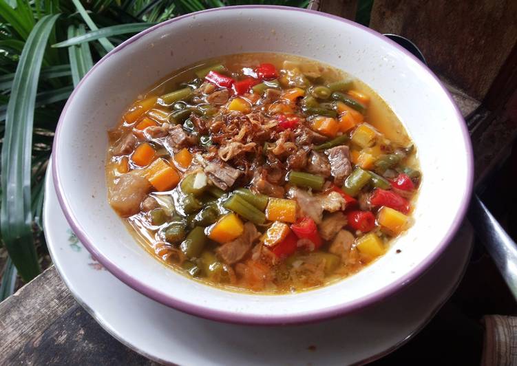 Resep Asem-asem Buncis, Wortel, dan Daging Sapi oleh Ajeng ...