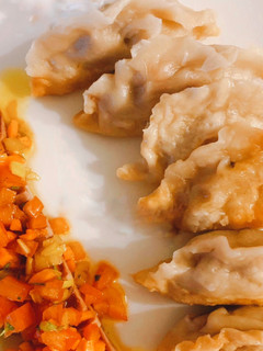 Una foto de Gyozas