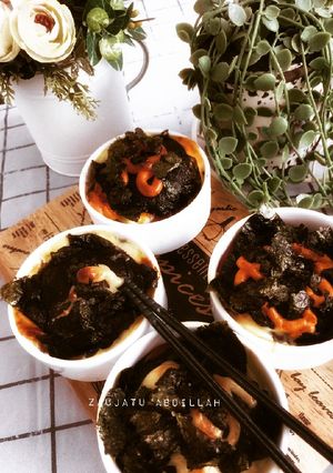Foto resep Cheezy meat melted mentai homemade by Abdillah fam