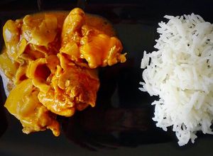 Una foto de Pollo Tikka Massala fácil