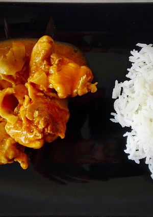 Una foto de Pollo Tikka Massala fácil