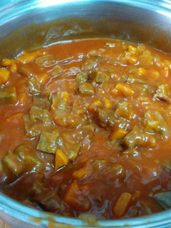Una foto de Carne de cocido con tomate