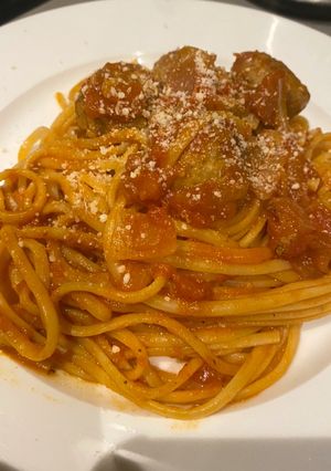 Foto resep Spaghetti meatballs