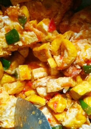 Foto resep Tahu telur ceplok cabe
