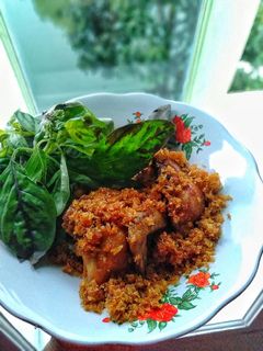 Foto resep Ayam Serundeng/Abon Kelapa