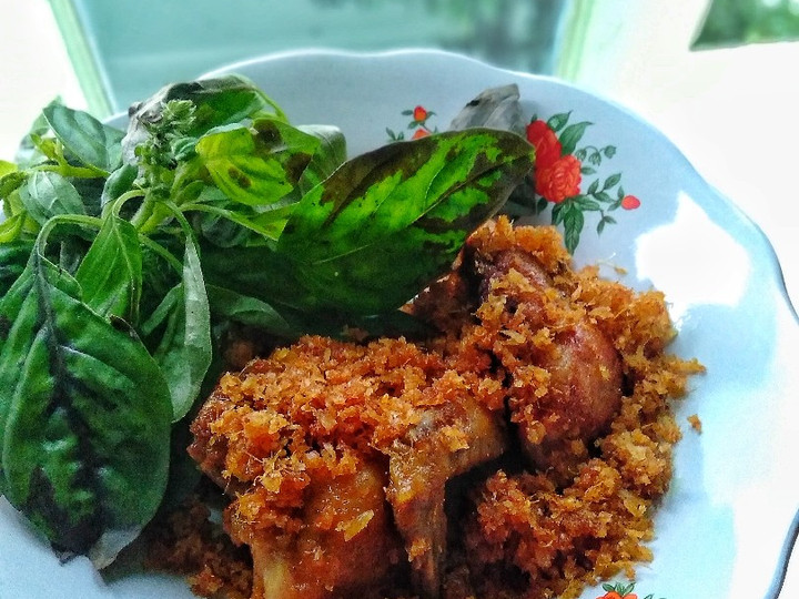 Resep Ayam Serundeng/Abon Kelapa Anti Gagal