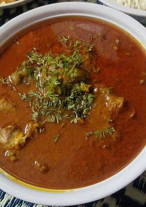 A picture of Chicken Korma.