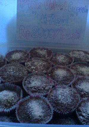 Foto resep Pink Velvet Cupcake