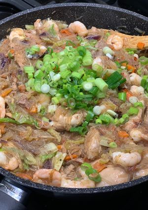 A picture of Mel’s Pansit Bihon.