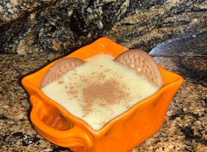 Una foto de Natilla cubana